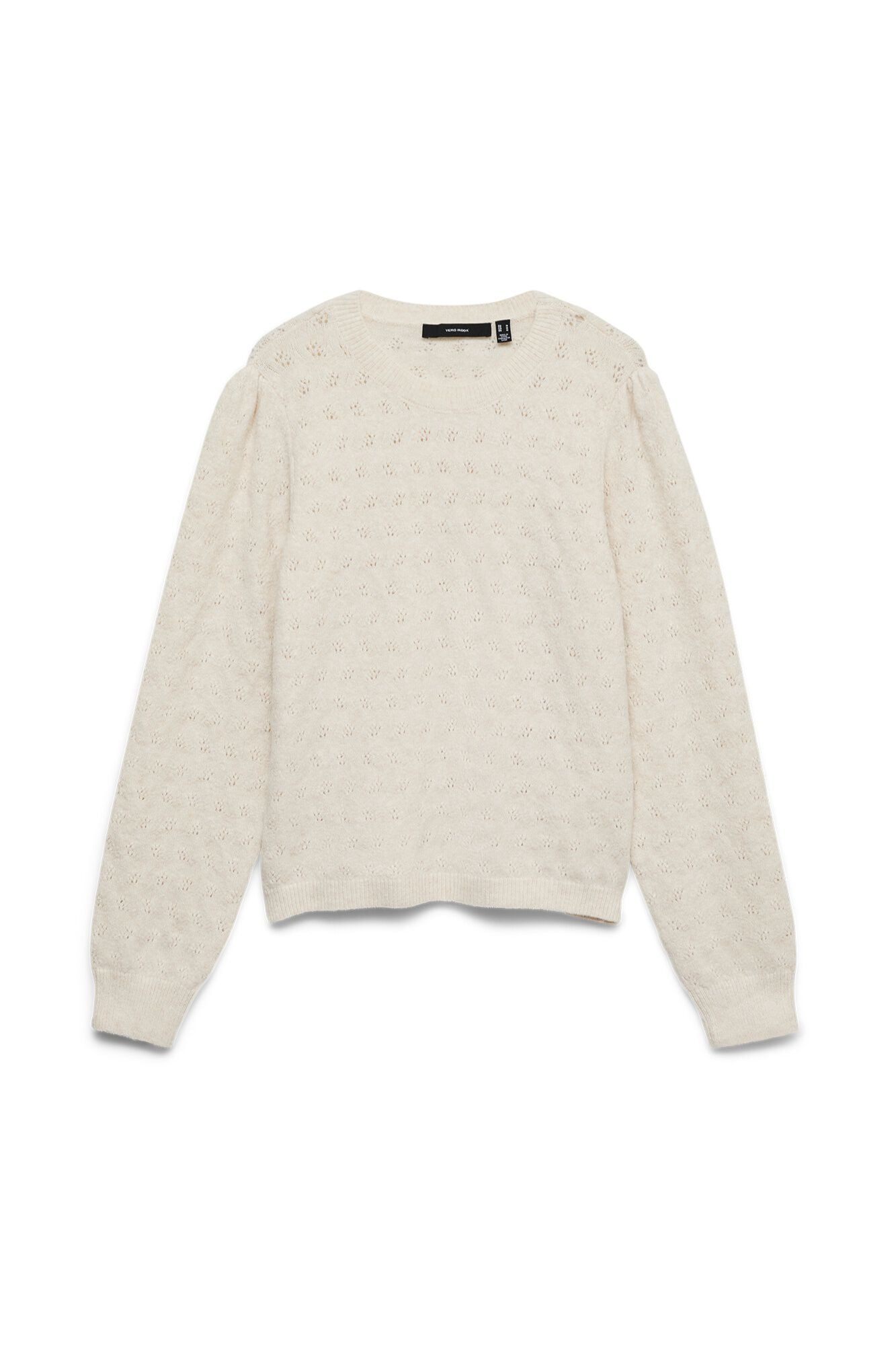 Vero Moda Camisola rendada com mangas bal&atilde;o