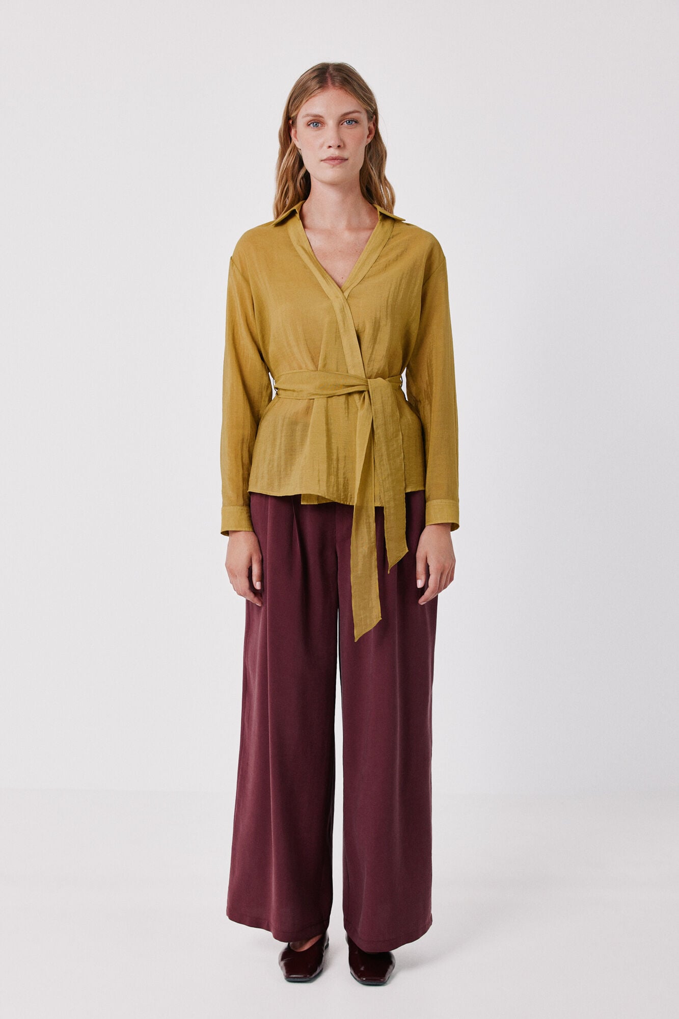 Cortefiel Blusa cruzada ligera