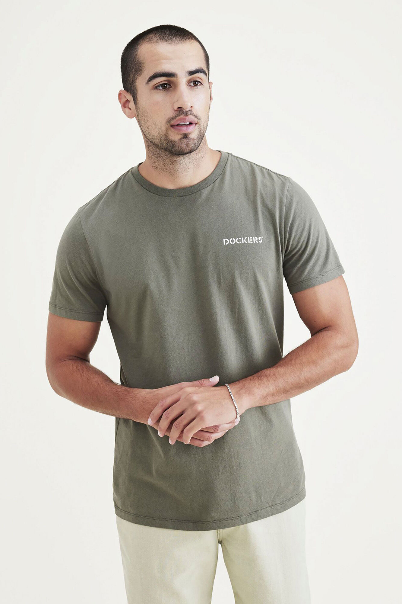 Dockers T-shirt corte slim logo