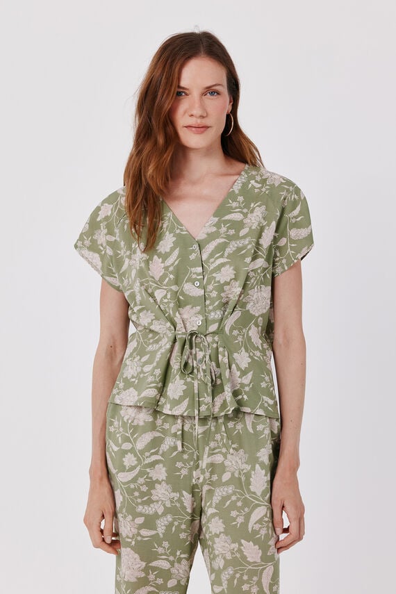 Blusa estampada