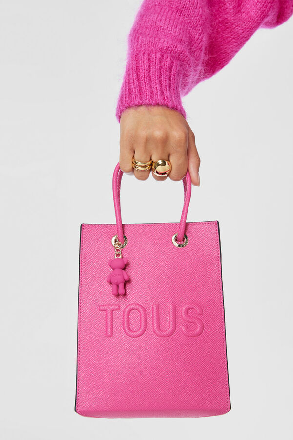 Tous Mini bolso Pop fucsia La Rue Fucsia