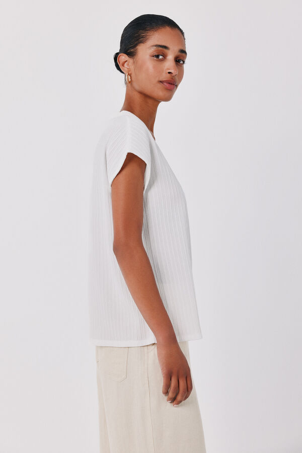 Cortefiel Combined top White
