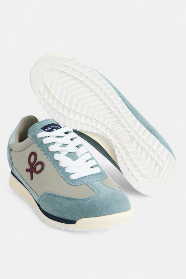 Silbon Zapatilla vintage Azul