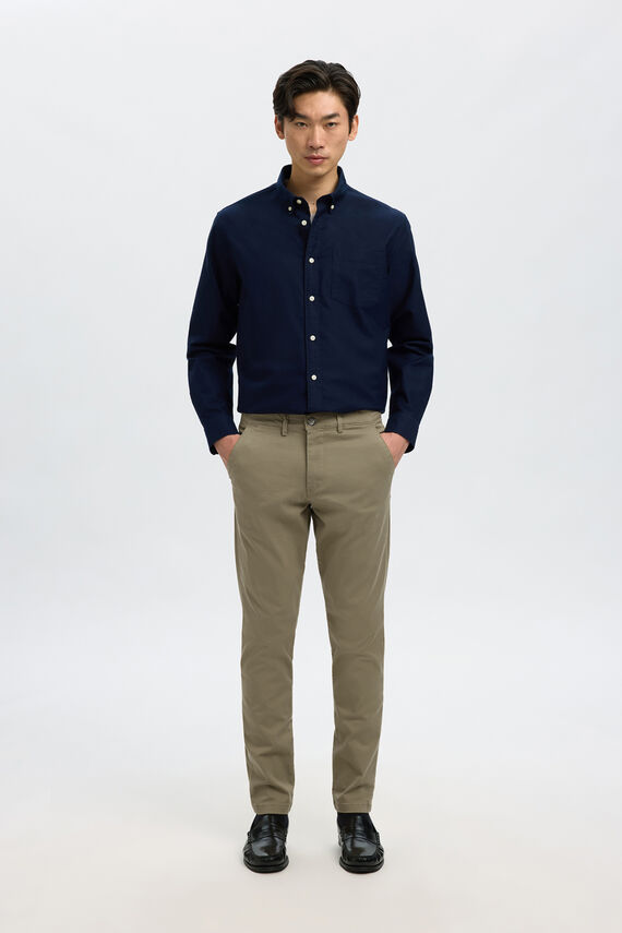 Pantalones chinos de hombre slim fit