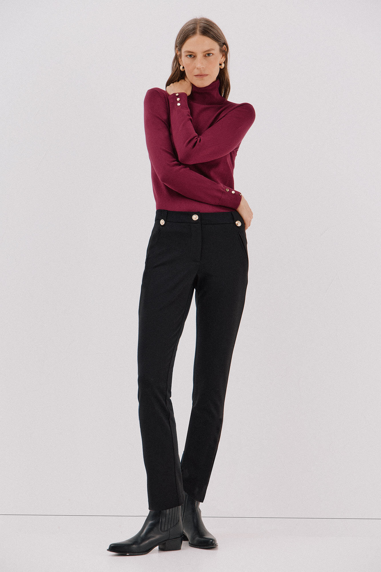 Cortefiel Pantal&oacute;n de mujer de punto