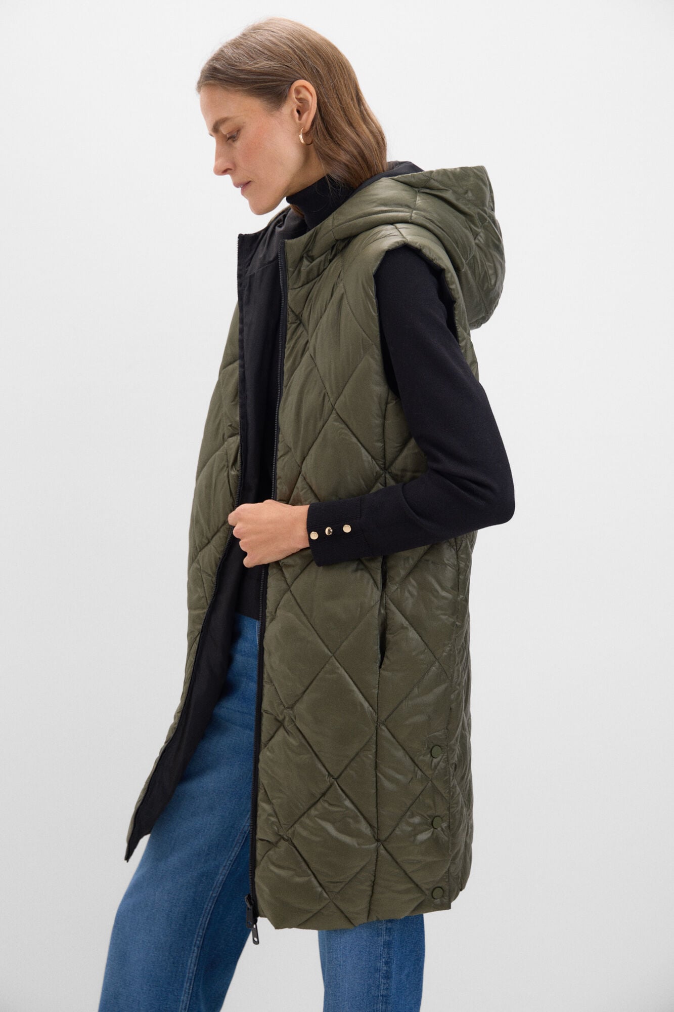 Cortefiel Long reversible THERMOLITE &reg; gilet
