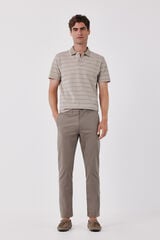 Cortefiel Lightweight slim chinos Brown