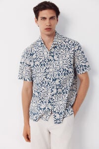 Cortefiel Printed short sleeve shirt