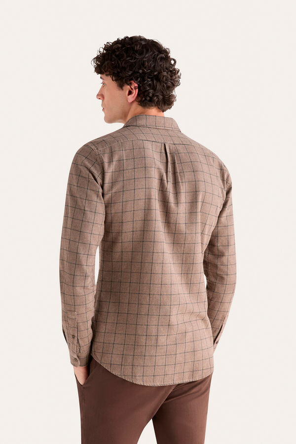 Dockers Camisa Original Castanho