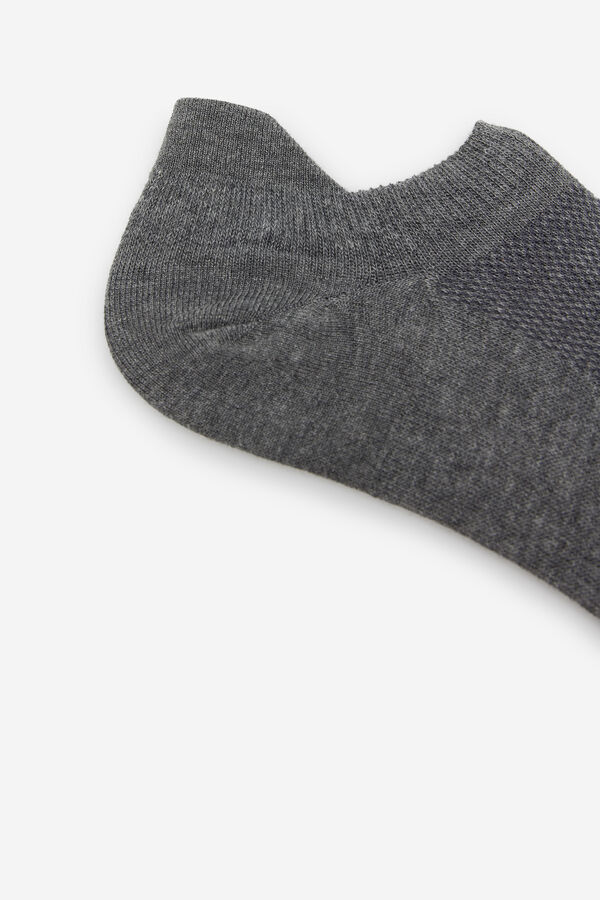 Cortefiel Coolmax ankle sock Grey