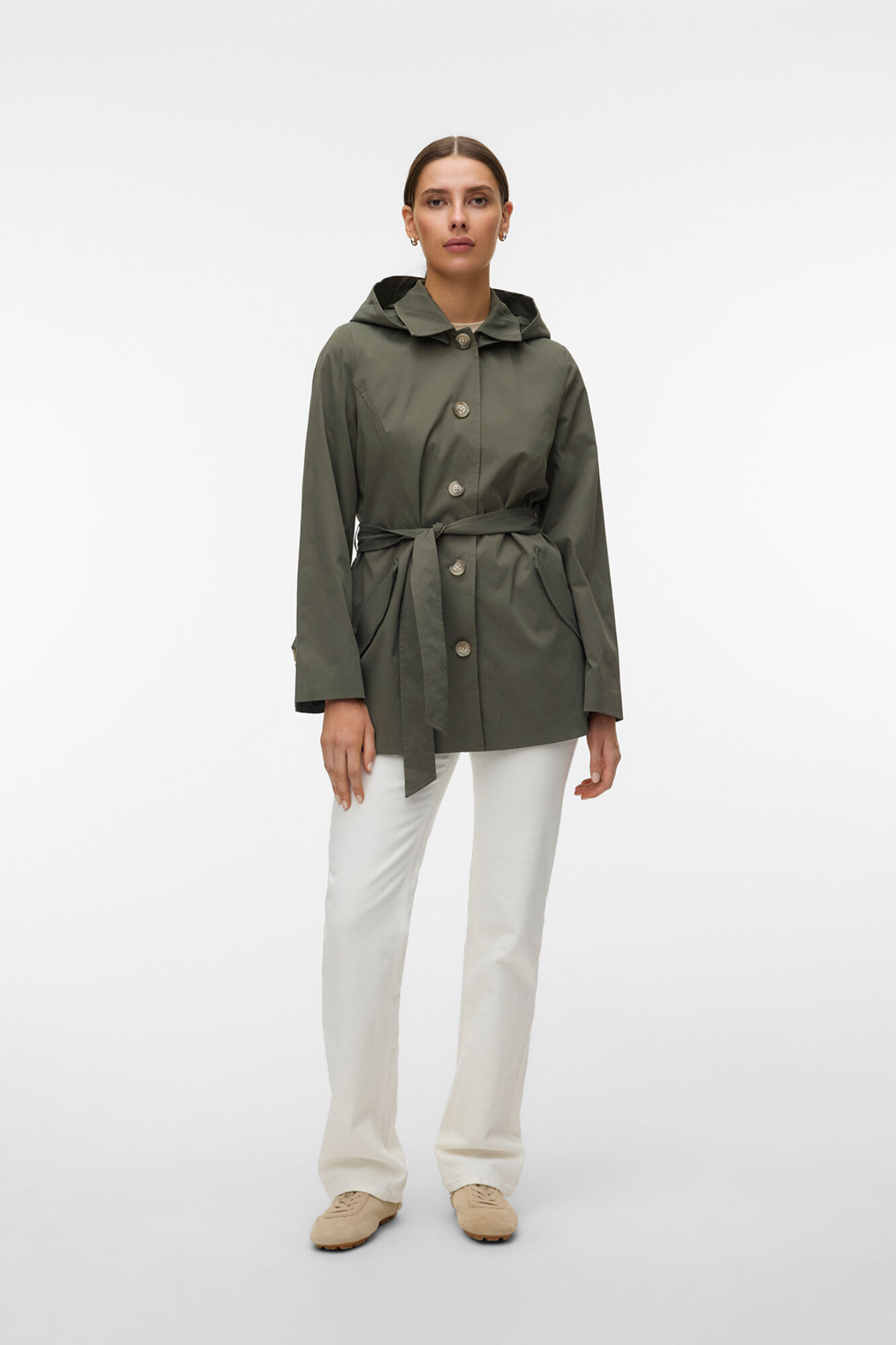 Vero Moda Gabardina midi