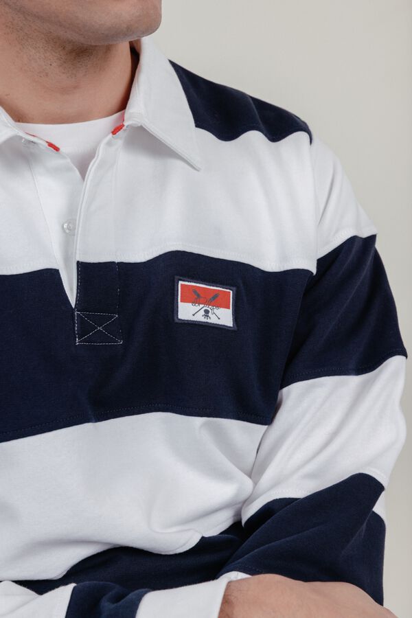 elPulpo Rugby polo shirt Navy