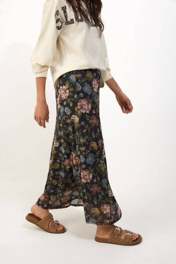 Slowlove Falda de tul el&aacute;stico Multicolour