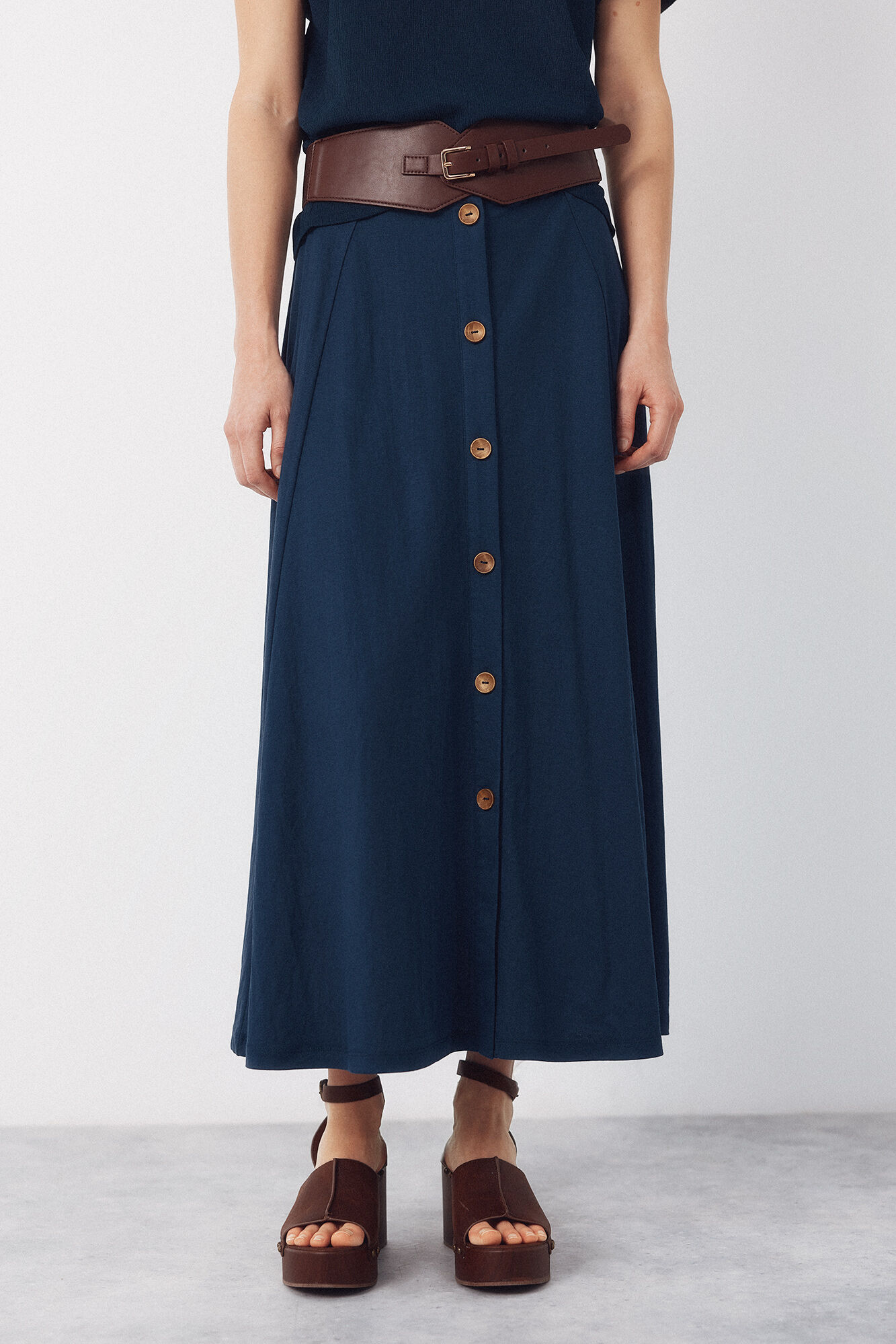 Cortefiel Midi circle skirt