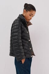 Cortefiel Reversible Thermolite® jacket Black