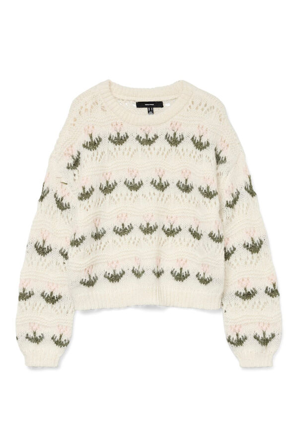 Vero Moda Camisola de malha Cinzento