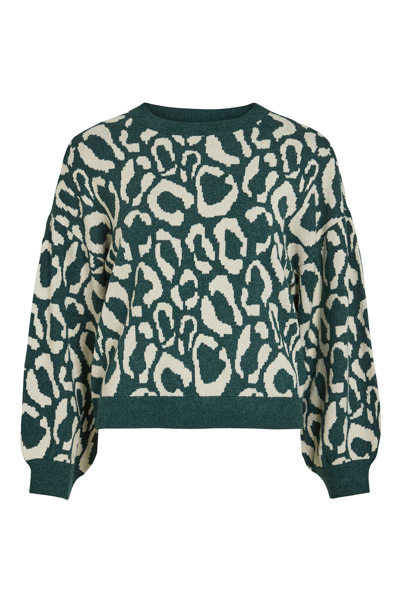 Vila Camisola de malha de viscose estampado