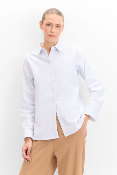 Cortefiel Sustainable COTTON SHIRT Printed blue