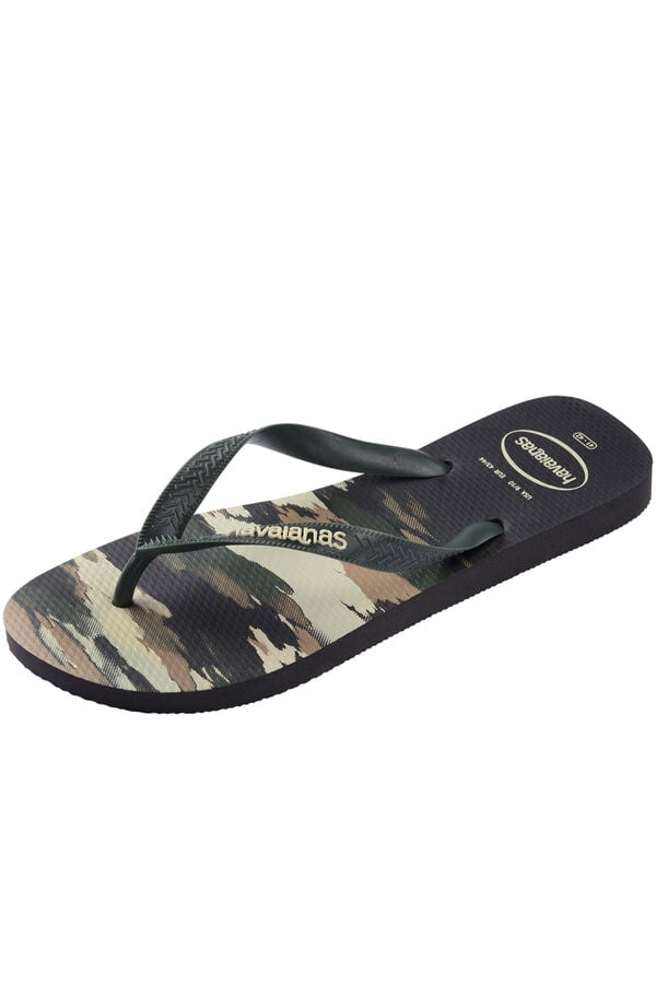 Havaianas Sand&aacute;lia Top Camu Verde