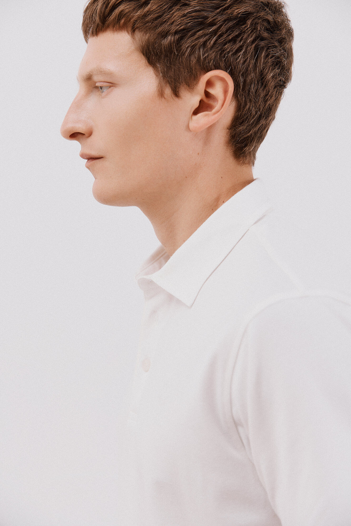 Cortefiel Plain piqu&eacute; polo shirt