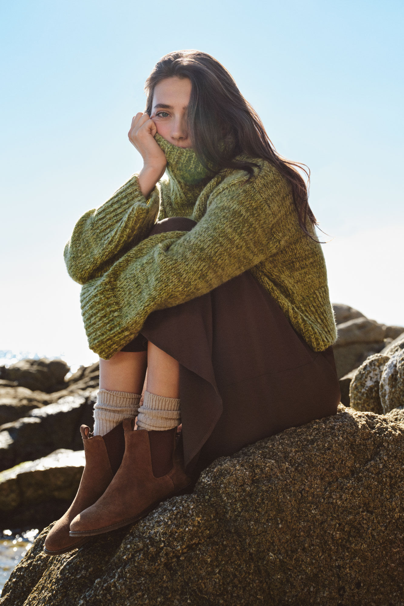 Cortefiel Marl knit jumper