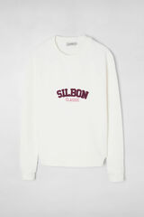 Silbon Silbon classic sweatshirt Ivory