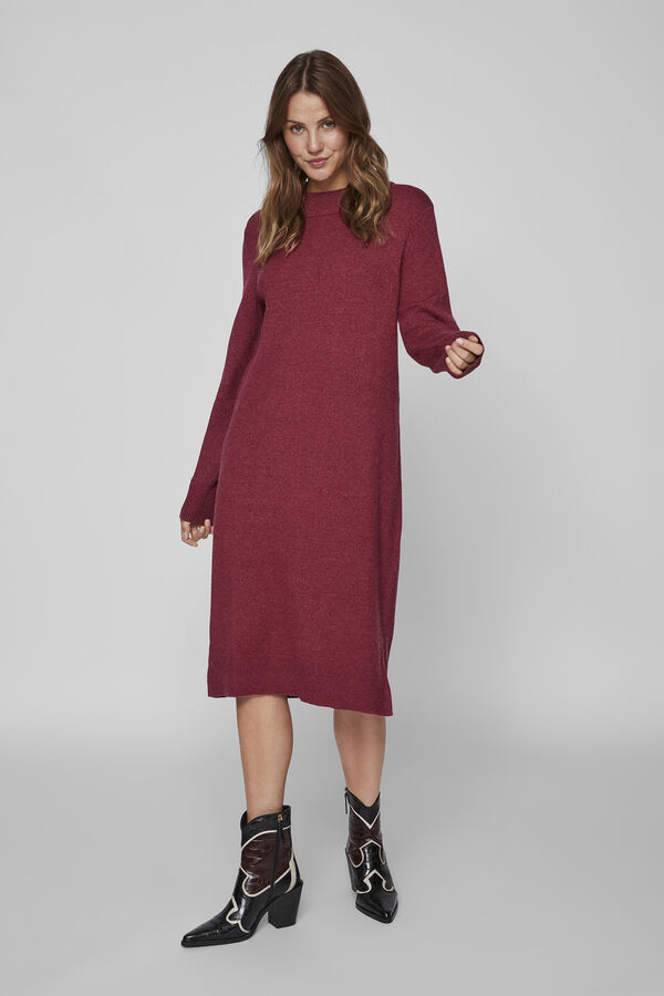 Vila Vestido de punto midi Lila
