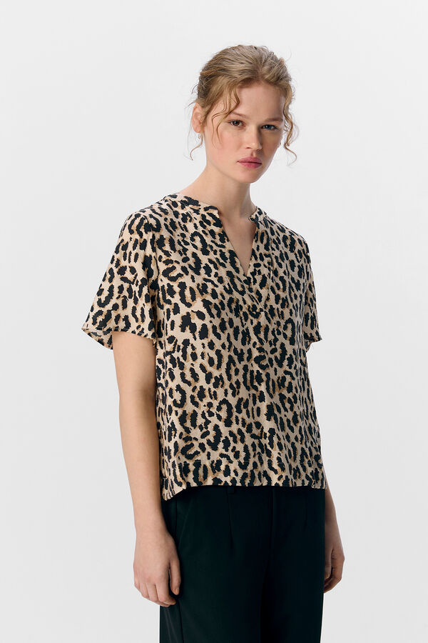 Object Top estampado Cinzento