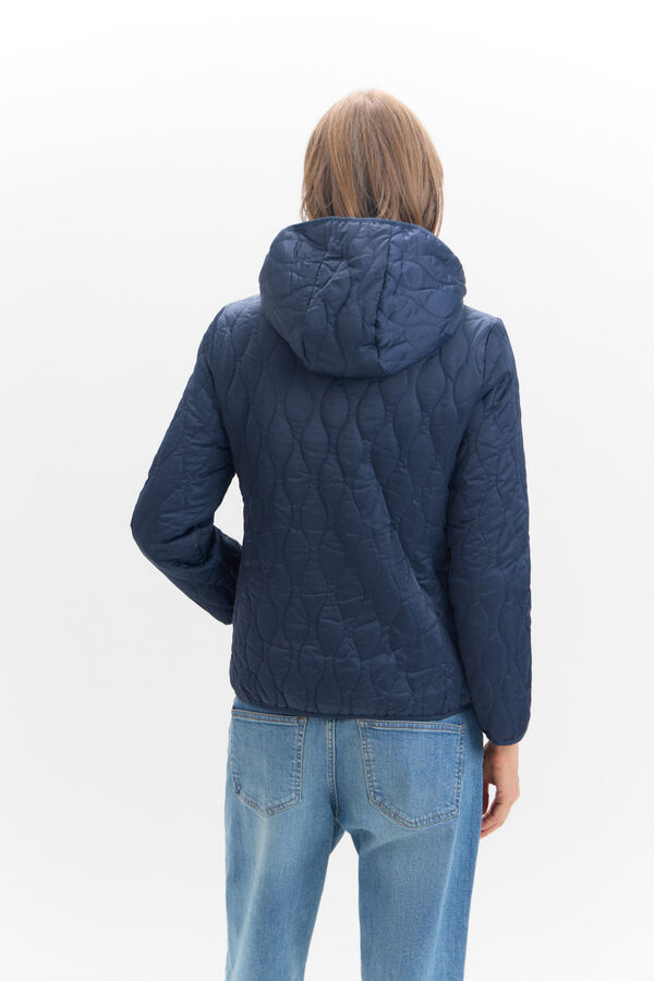 Cortefiel Ultralight quilted jacket Navy