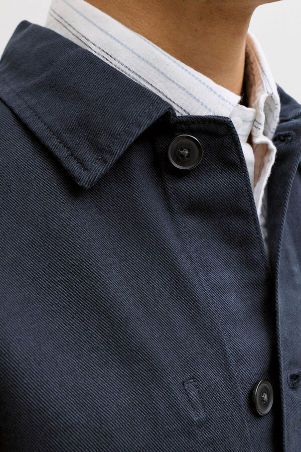 Jack & Jones Sobrecamisa b&aacute;sica manga comprida Azul