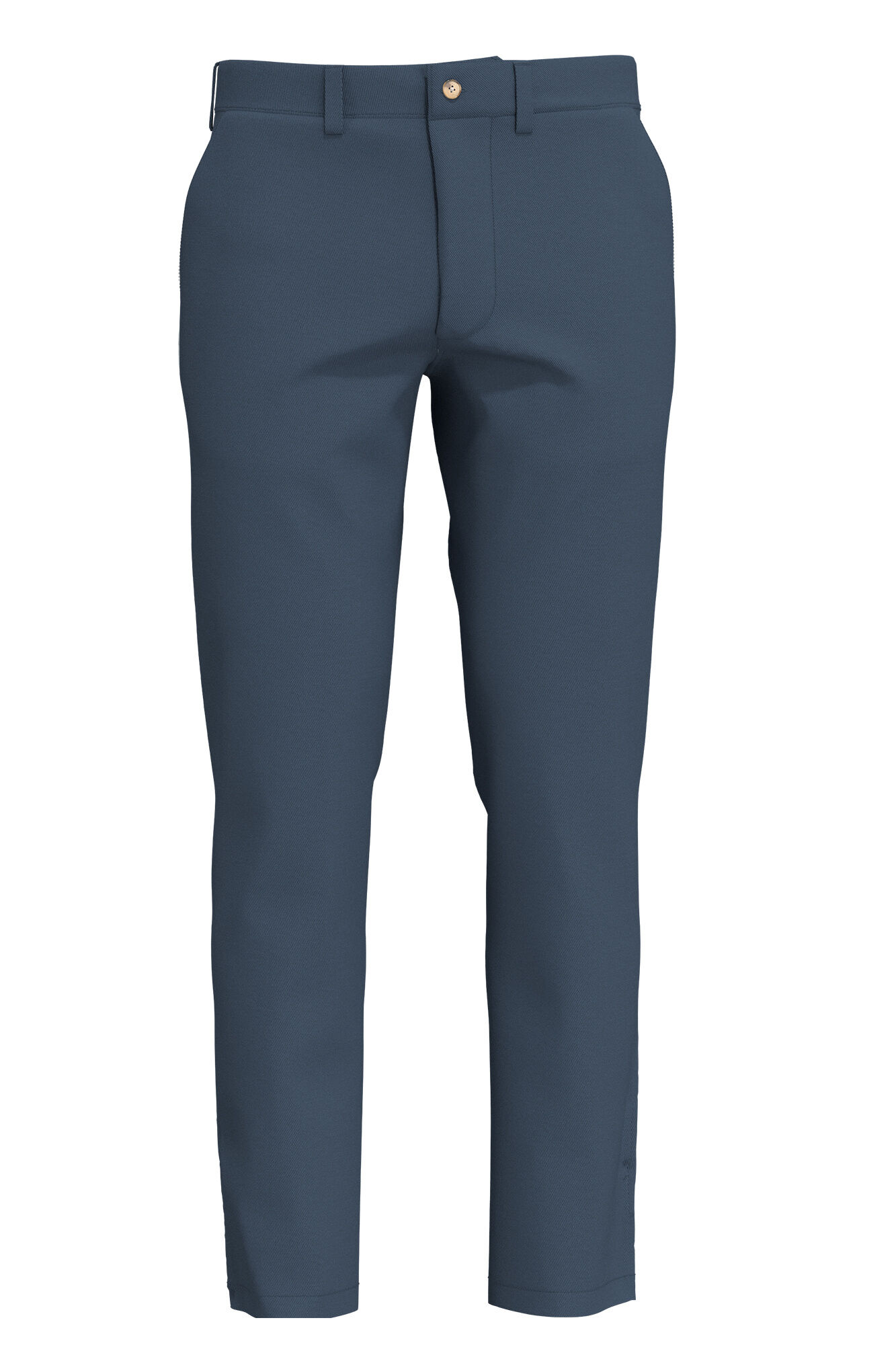 Selected Slim fit chinos pants made with organic cotton 