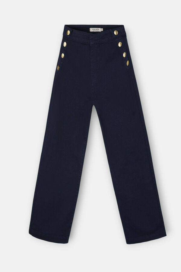 Silbon Cal&ccedil;a marinheira Azul