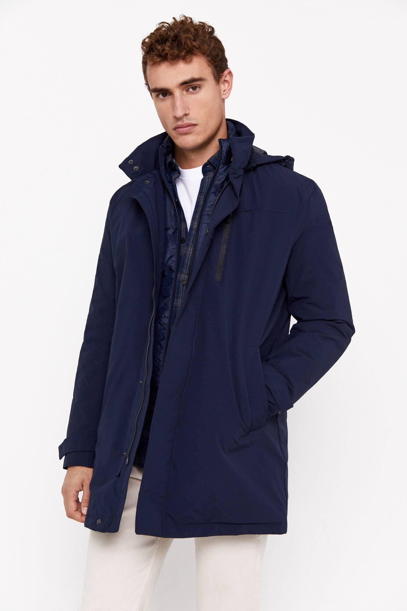 Cortefiel raincoat store