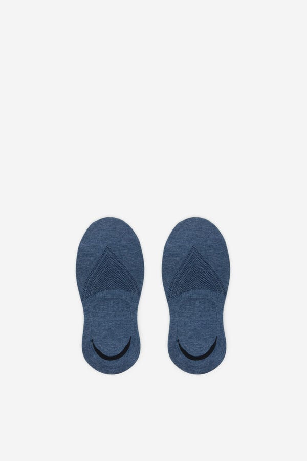 Cortefiel COOLMAX&reg; no-show sock Blue