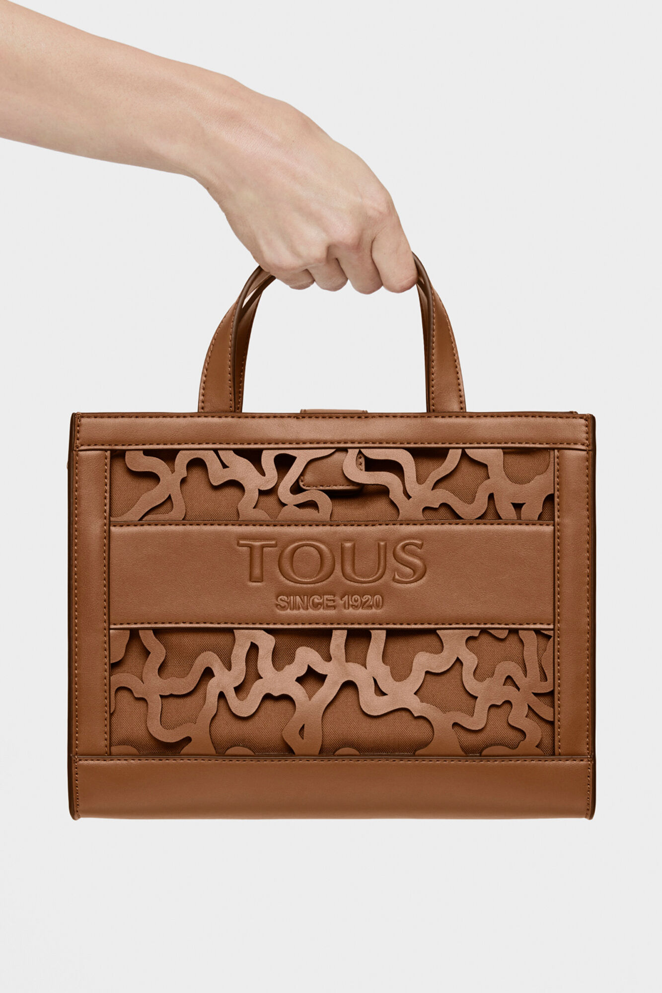 Shopping mediano Amaya Kaos Shock marrón | Bolsos de Mujer | Cortefiel