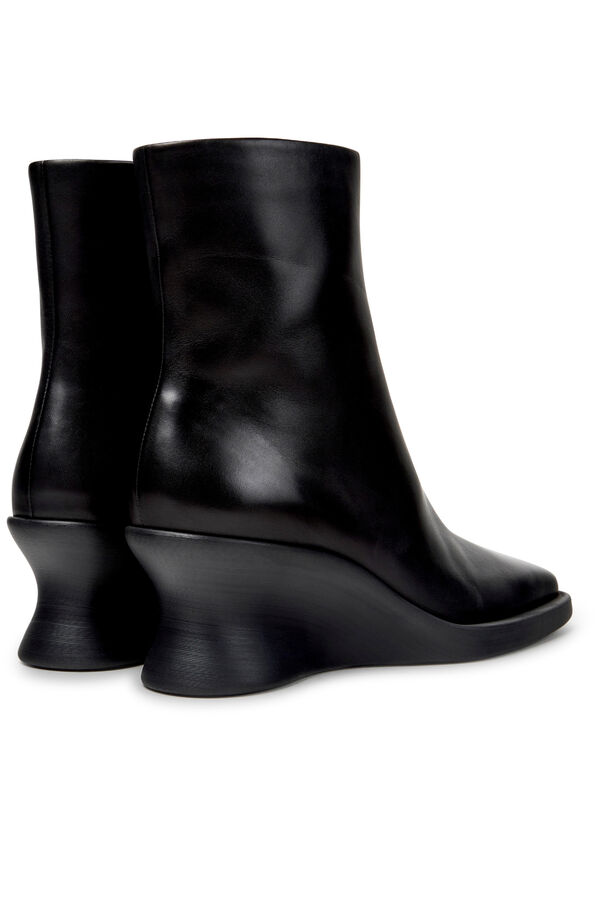 Camper Leather ankle boots for women Black