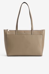 Vilanova Mala tote bag minimalista Tostado