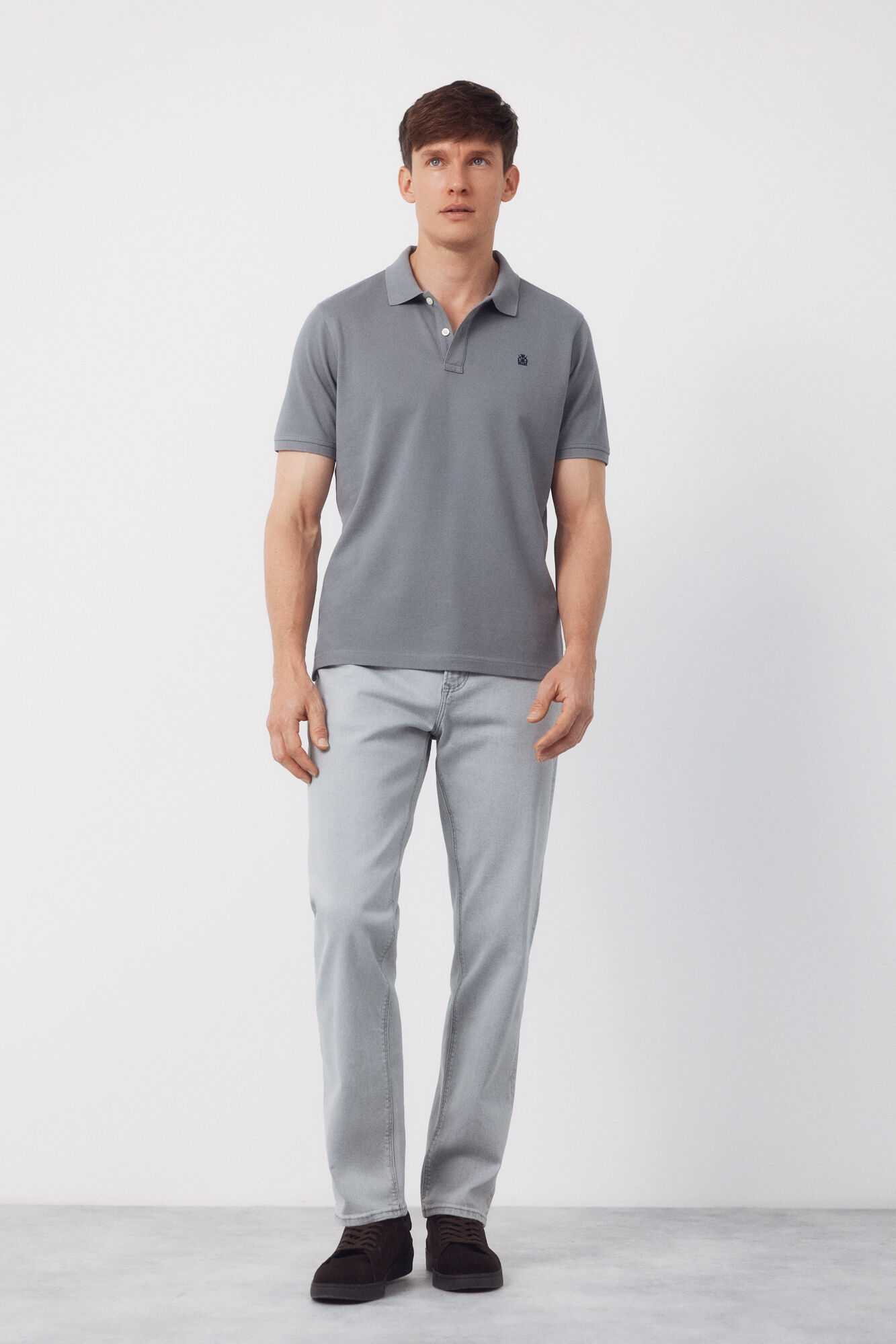 Cortefiel Basic piqu&eacute; polo shirt