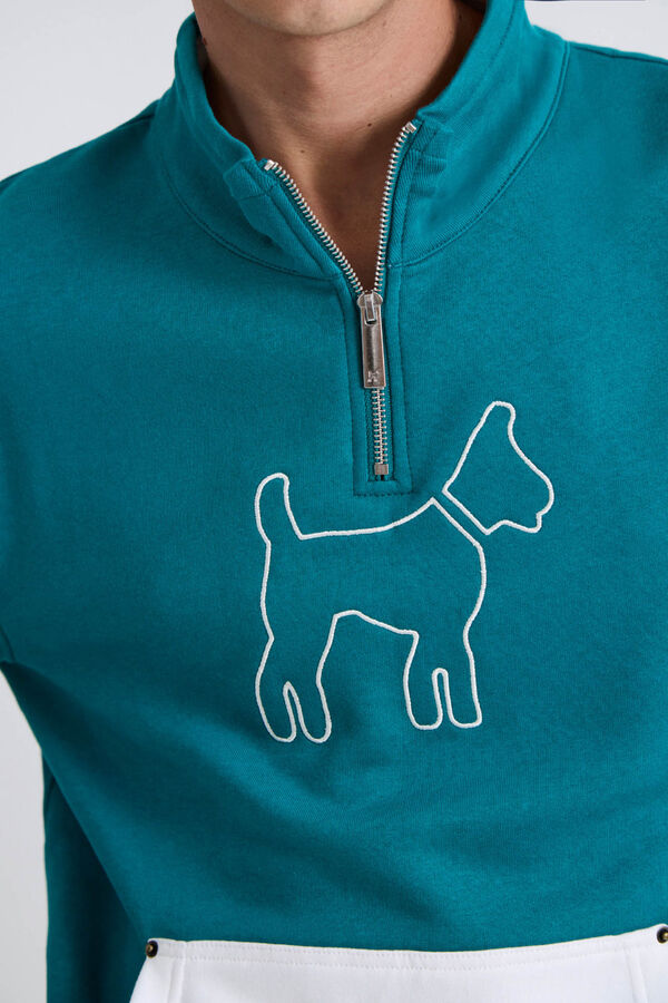 Williot Sudadera Con Mangas Verde oscuro