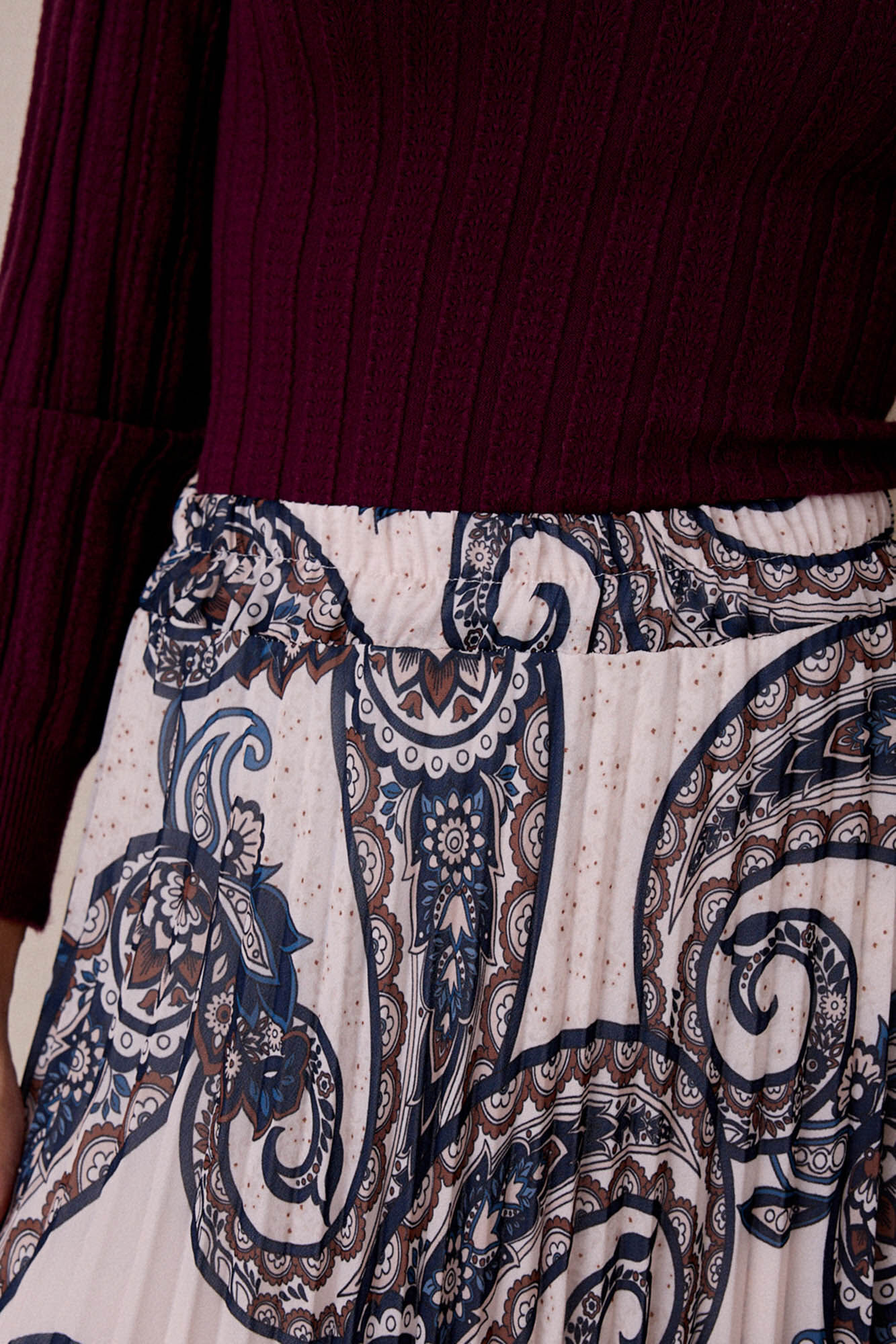 Pol&iacute;n Et Moi Saia estampado