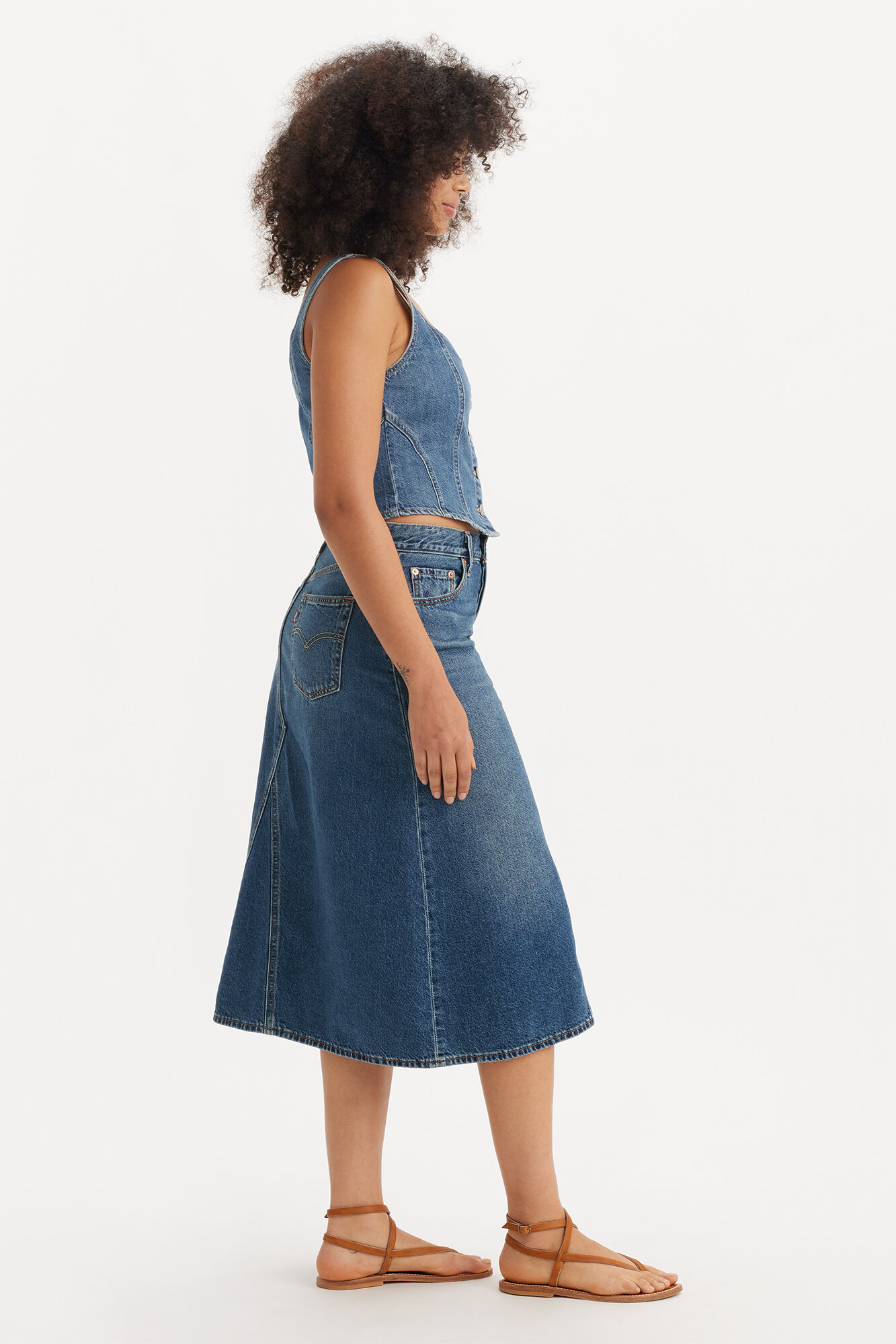 Faldas vaqueras levis el corte inglés 2025