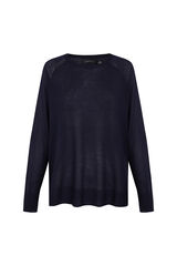 Cortefiel Fine knit jumper Navy