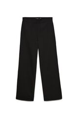 Vero Moda Cal&ccedil;a de vestir de perna larga Preto