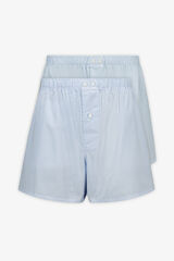 Cortefiel 3-pack woven boxers Blue