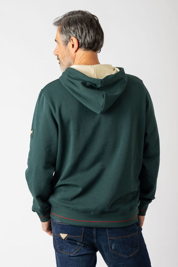 Privata Sweatshirt com capuz e bolsos Verde