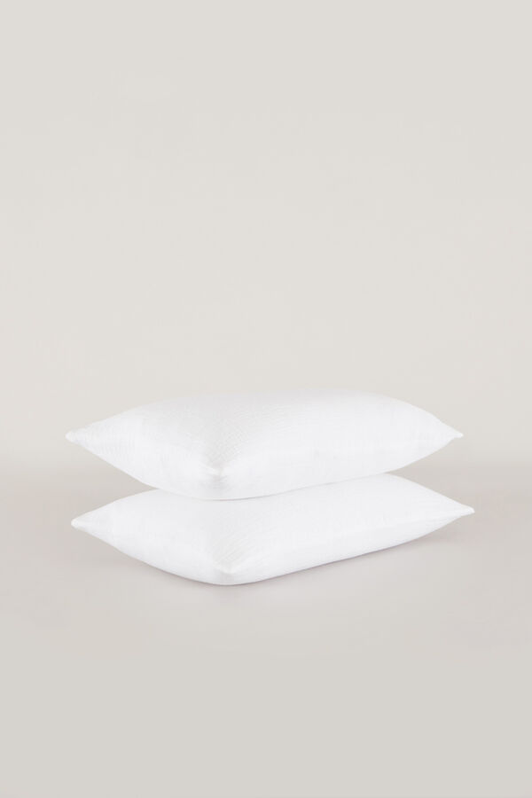Cortefiel White Fatima cushion covers 55x55 cm White