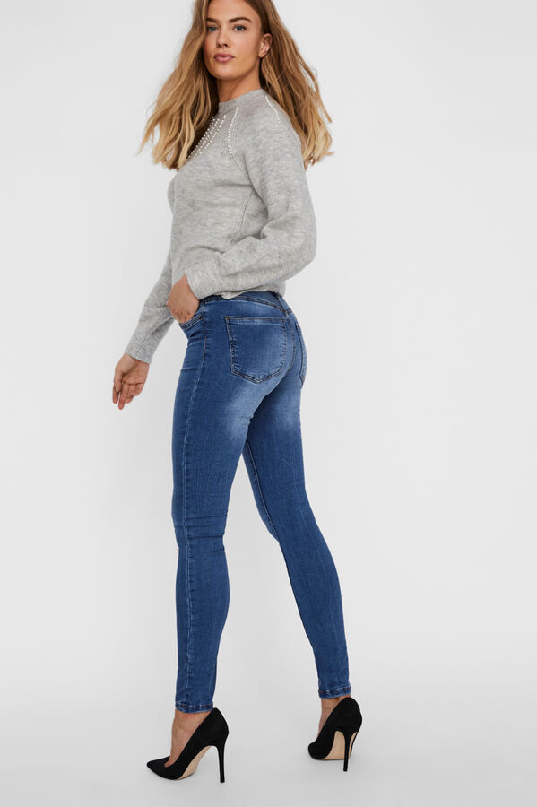 Cortefiel Organic cotton jeans Blue
