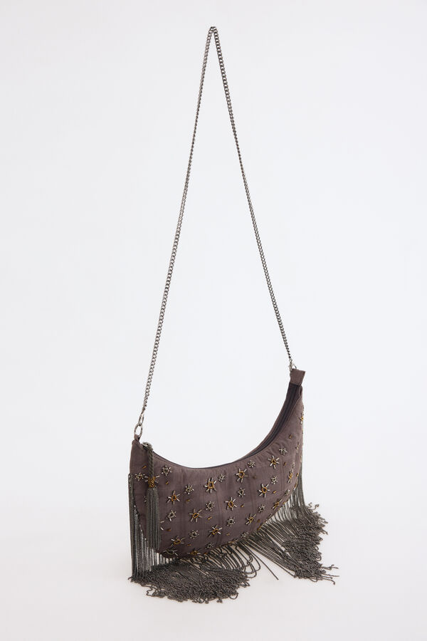 Slowlove BEADS BANANA BAG Gris