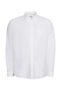 Cortefiel Camisa Básica regular fit algodón Blanco