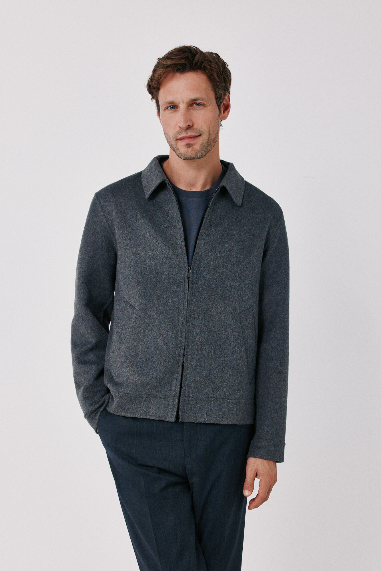Cortefiel Wool blend jacket